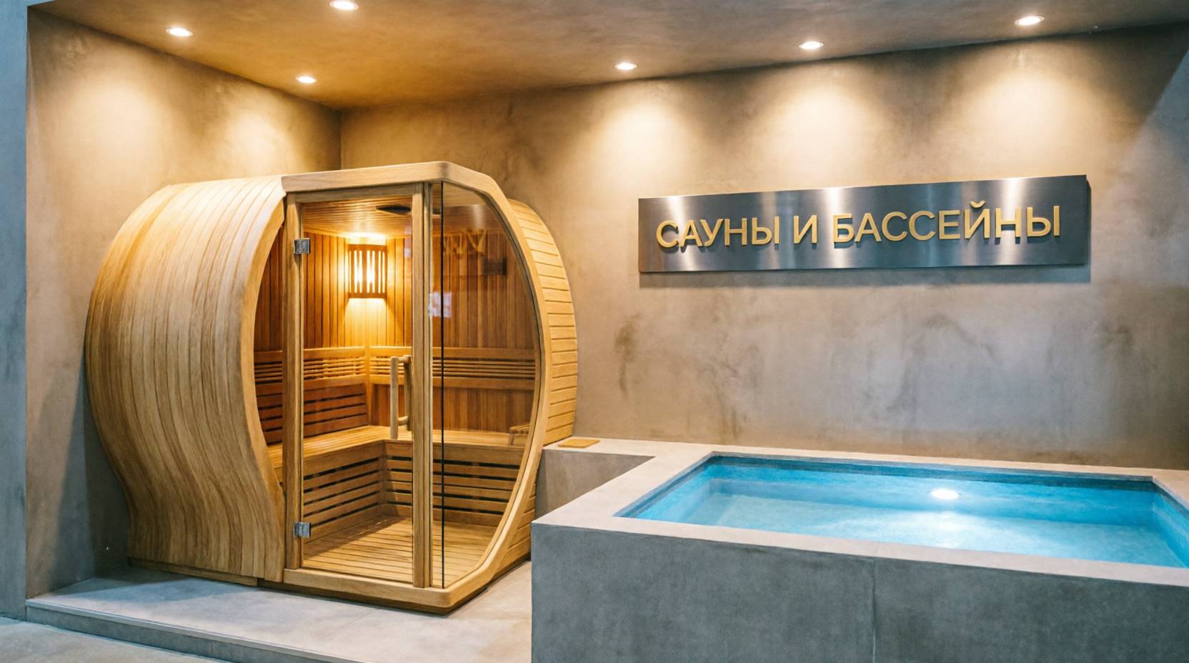 Бассейны и сауны